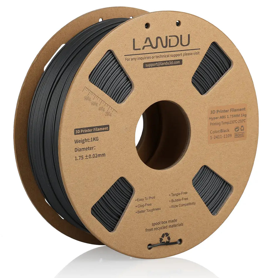 hyper-abs-filament-landu-black-1.75mm-1kg-front-view