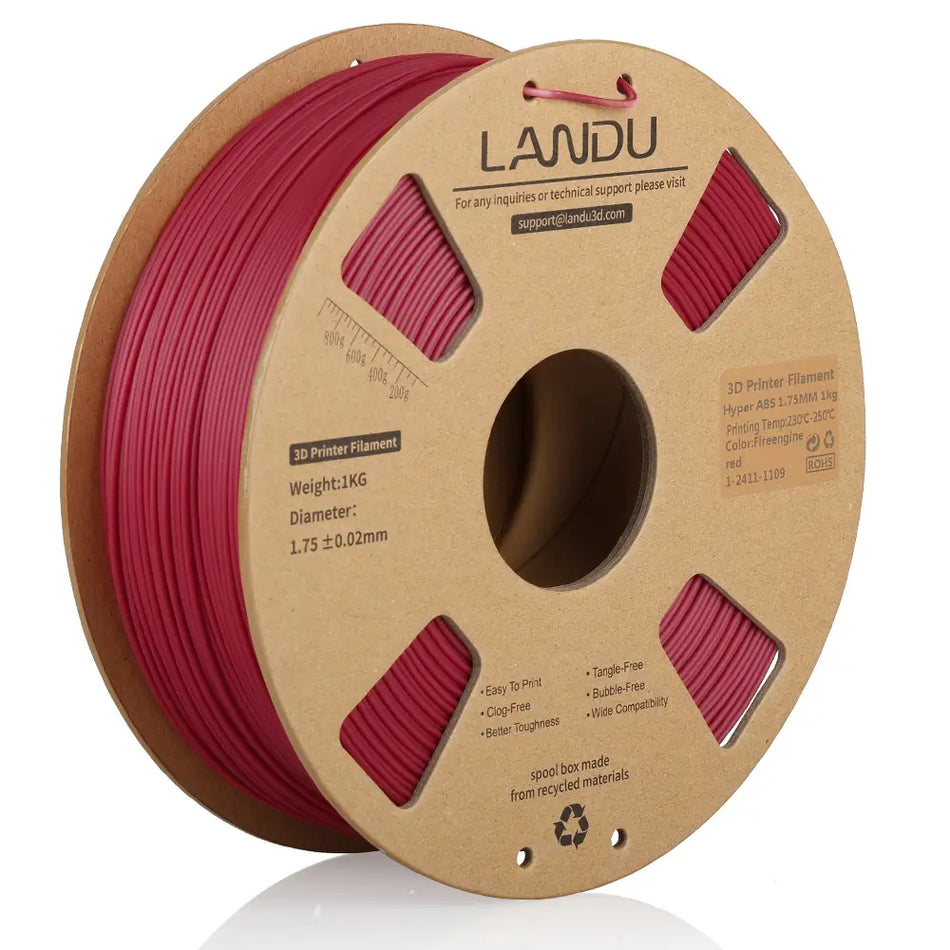 hyper-abs-filament-landu-fireegine-red-1.75mm-1kg-front-view