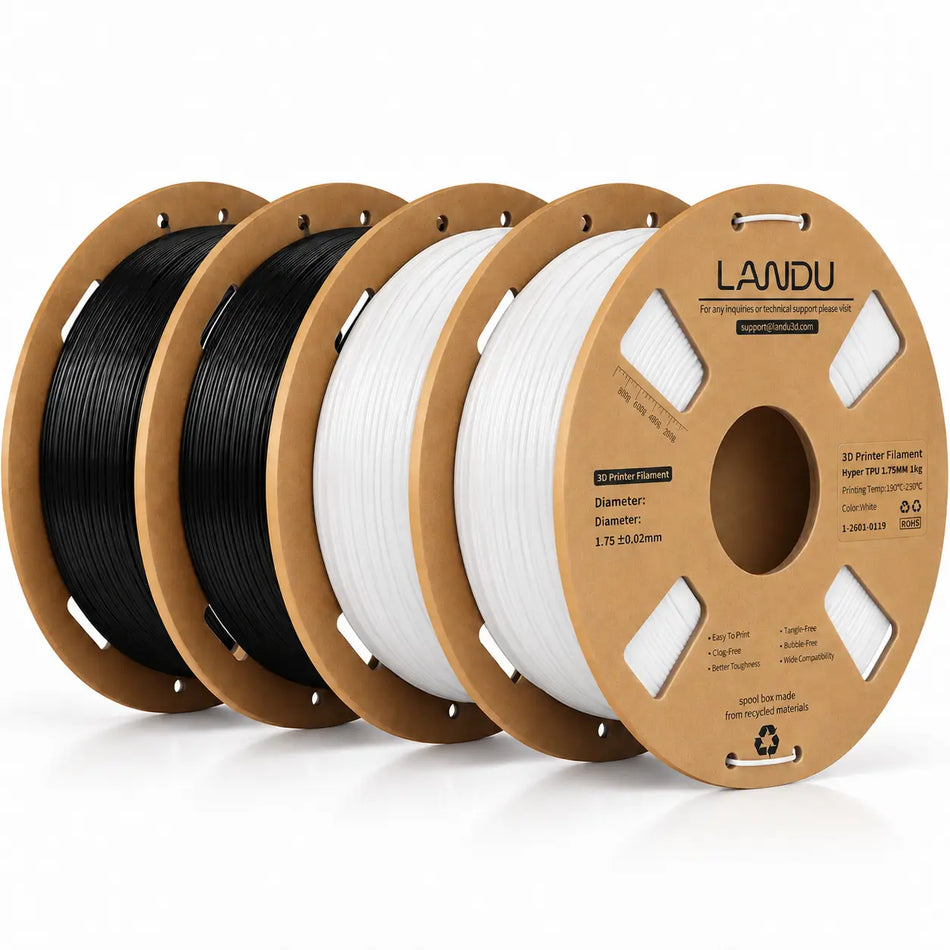 LANDU Hyper TPU 95A Filament 1.75mm 4 Pack