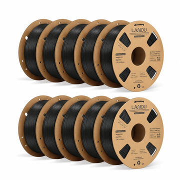 Black PETG 3D printer filament 10kg spool