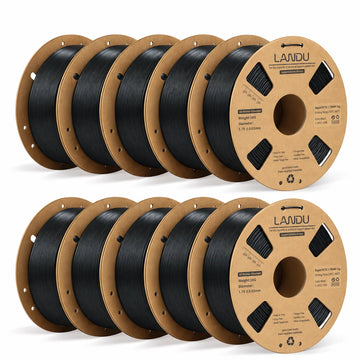 LANDU Rapid PETG Filament 1.75mm 1kg - 10-Pack Bulk Bundle