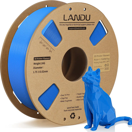 pla-plus-filament-landu-blue-1.75mm-1kg-front-view