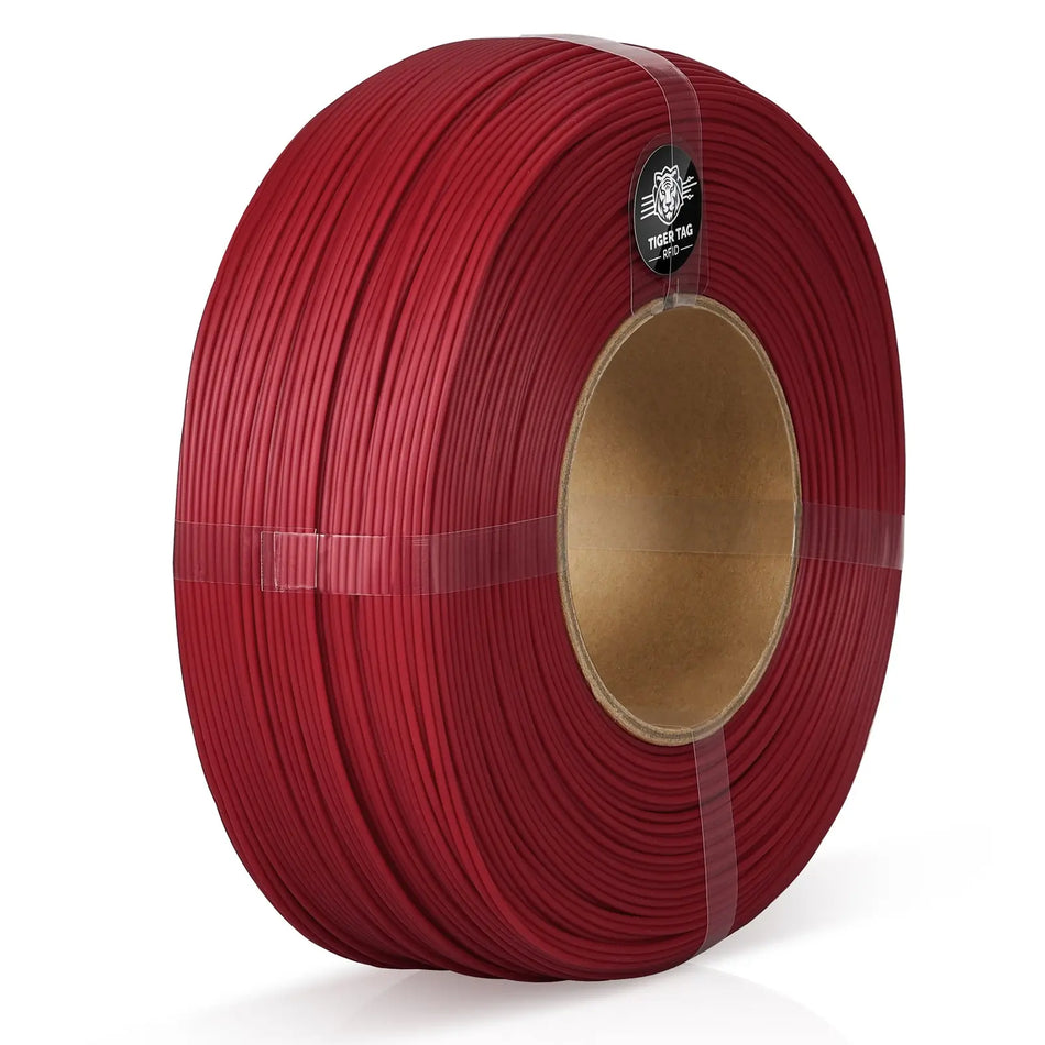 LANDU Fire Engine Red Refill Hyper ABS 3D printer filament 1kg spool-less refill coil.