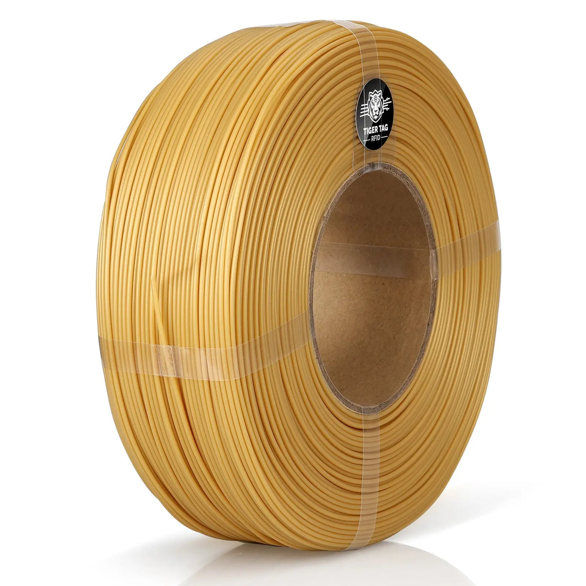 LANDU Gold Refill Hyper ABS 3D printer filament 1kg spool-less coil with Tiger Tag RFID.