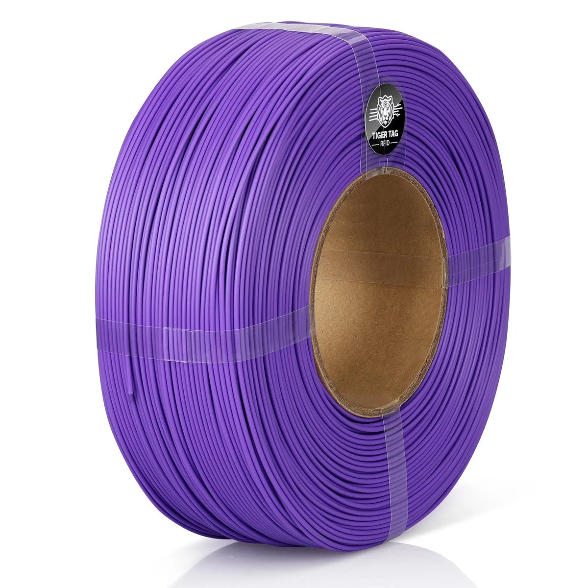 LANDU Purple Refill Hyper ABS 3D printer filament 1kg spool-less coil with Tiger Tag RFID.