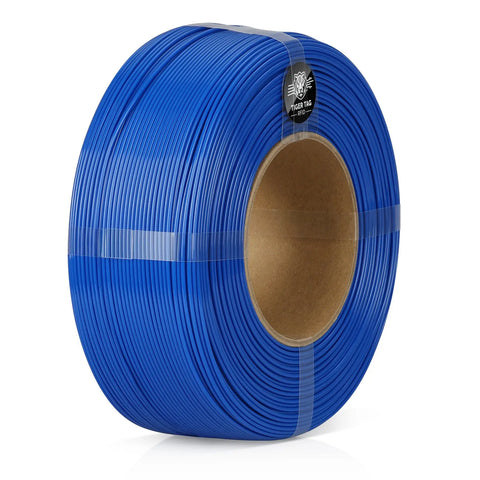 LANDU Blue Refill Hyper PETG 3D printer filament 1kg spool-less coil with Tiger Tag RFID for high-speed printing.