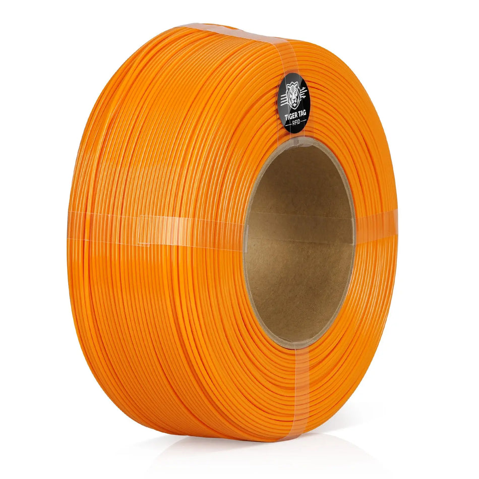 LANDU Orange Refill Hyper PETG 3D printer filament 1kg spool-less refill coil.
