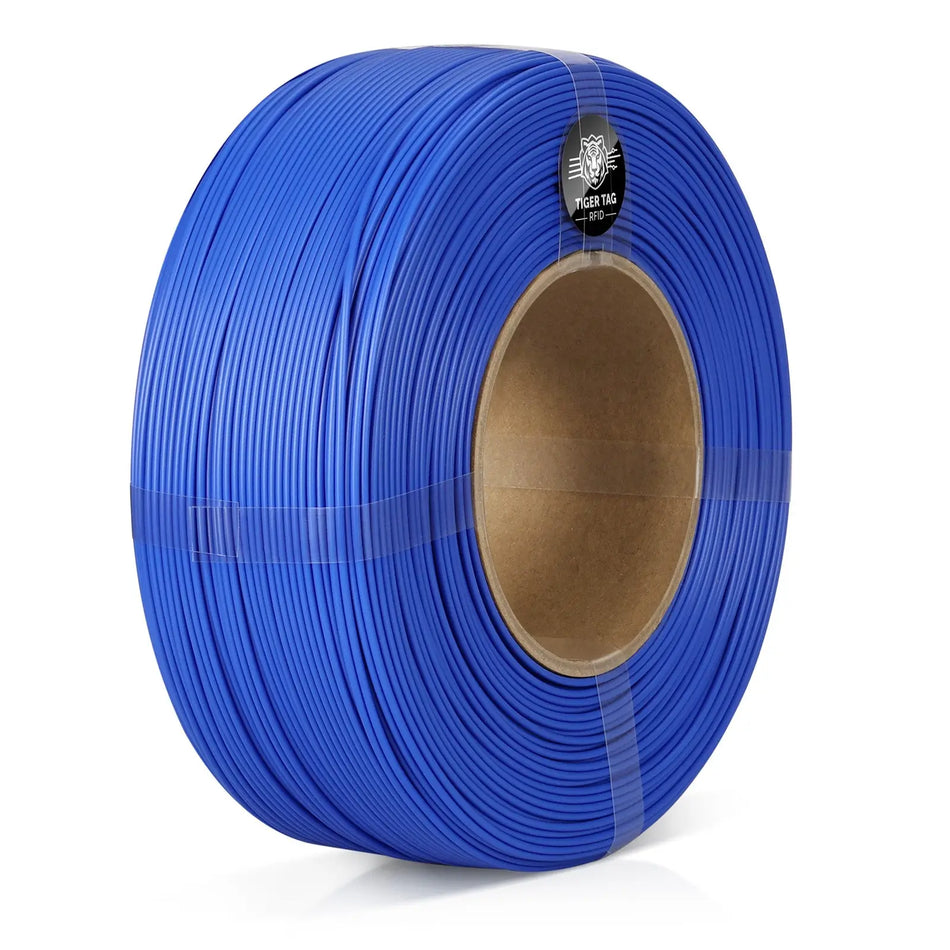 LANDU Blue Refill PLA Basic 3D printer filament 1kg spool-less refill with Tiger Tag RFID.