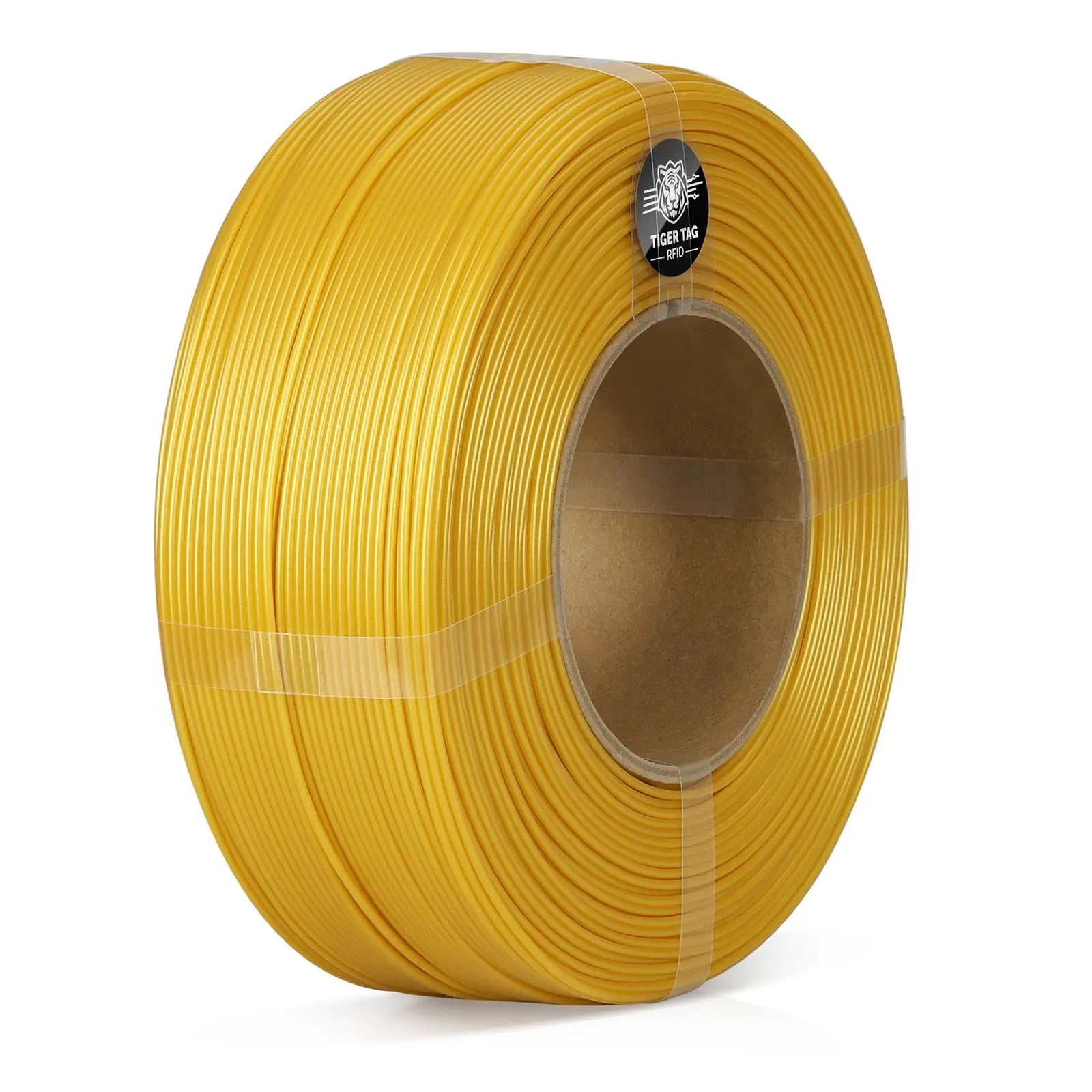LANDU Gold Refill PLA Basic 3D printer filament 1kg spool-less refill with smart RFID tag.
