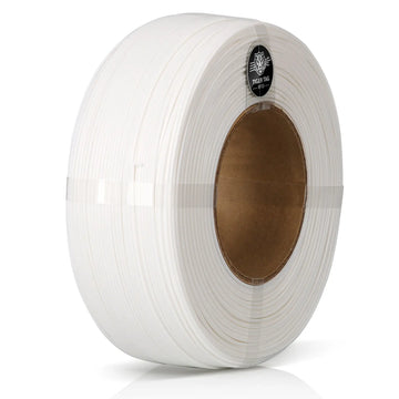LANDU White Refill PLA Basic 3D printer filament 1kg spool-less refill coil.