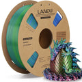 LANDU Silk PLA Tri Color Filament 1.75mm 1kg